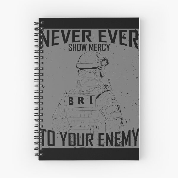 Item preview, BRI NEVER EVER SHOW MERCY TO YOUR ENEMY French Special Forces designed and sold by Trendvia .