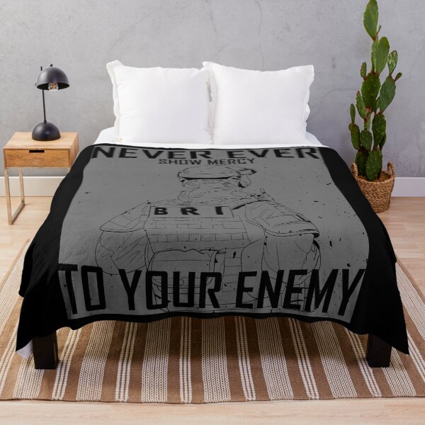 Item preview, BRI NEVER EVER SHOW MERCY TO YOUR ENEMY French Special Forces designed and sold by Trendvia .