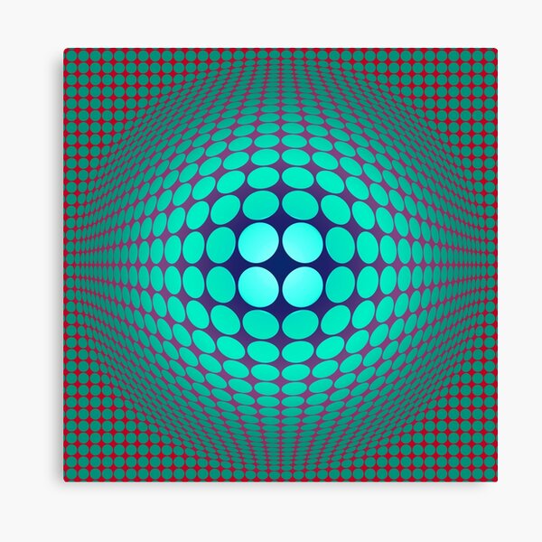 Aperçu de l'œuvre Copie de l'hommage de Victor Vasarely 58 créée et vendue par Nicolas Roughton.