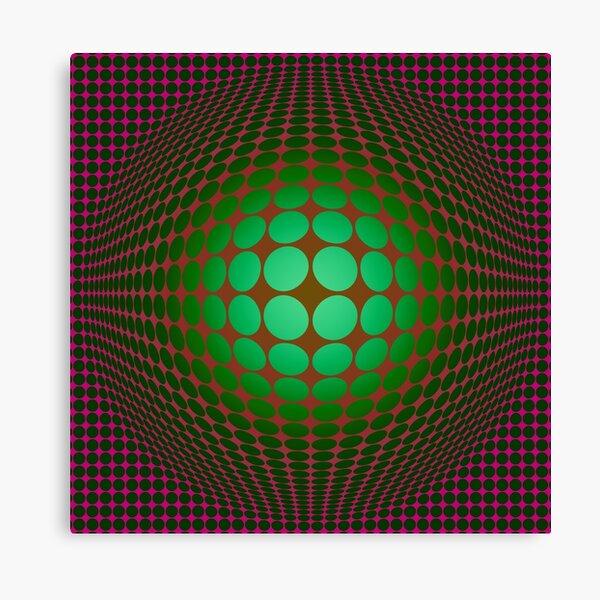 Aperçu de l'œuvre Victor Vasarely Hommage 59 créée et vendue par Nicolas Roughton.
