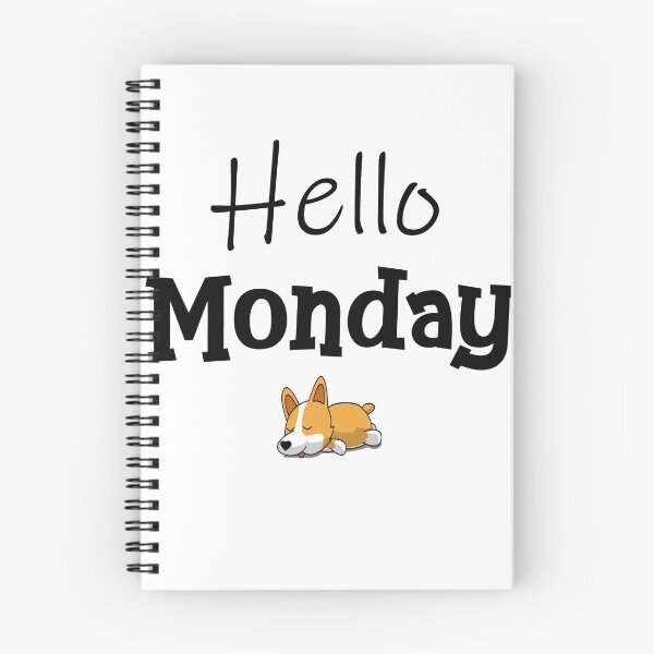 Item preview, Hello Monday designed and sold by reighsantos.