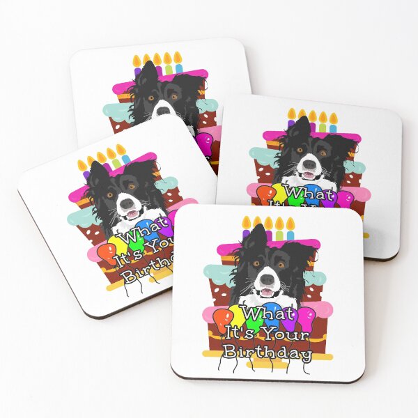 Item preview, Border Collie What It's Your Birthday designed and sold by Willyboy16.