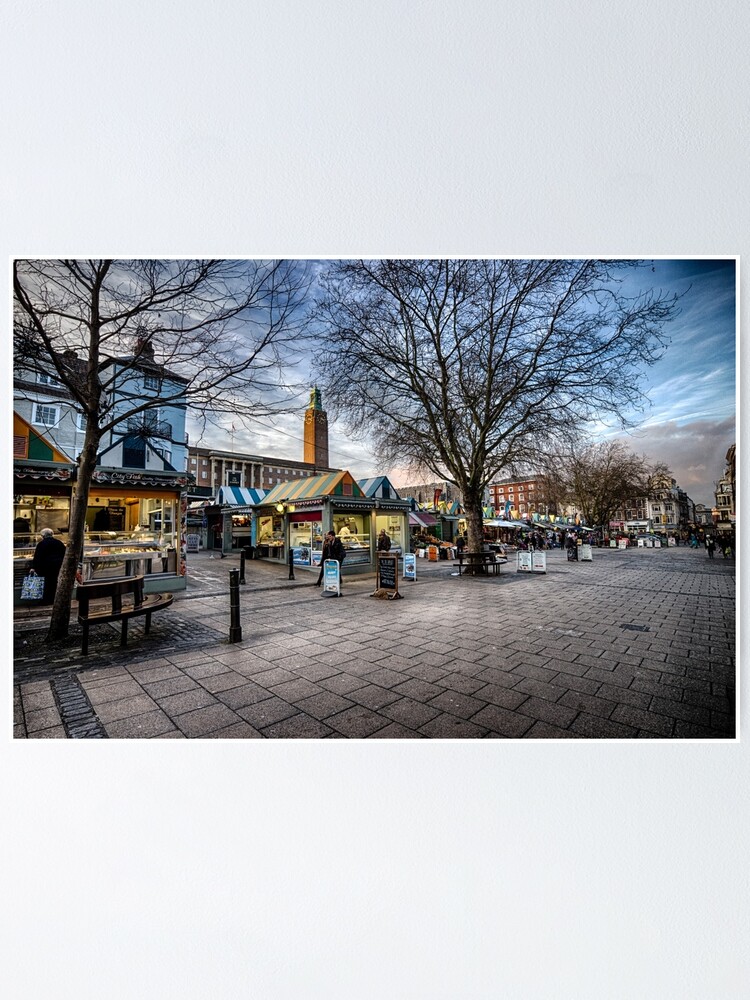 Alternate view of Gentleman's Walk, Norwich Poster