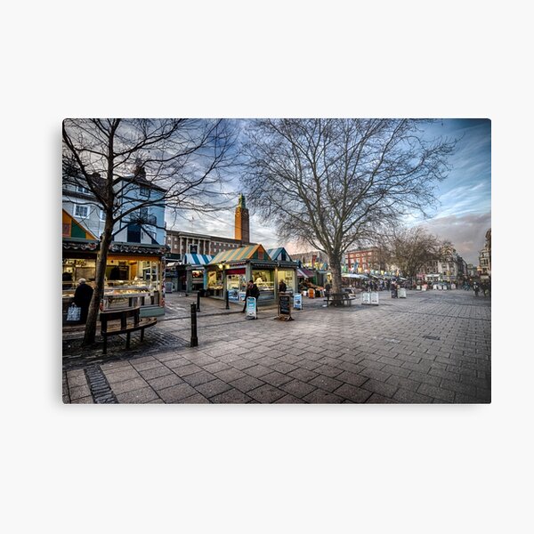 Gentleman's Walk, Norwich Metal Print