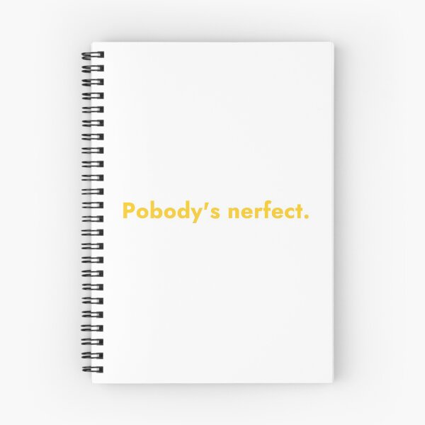 Item preview, Pobody's Nerfect (yellow) - The Good Place designed and sold by TheGoodPlaceOOC.