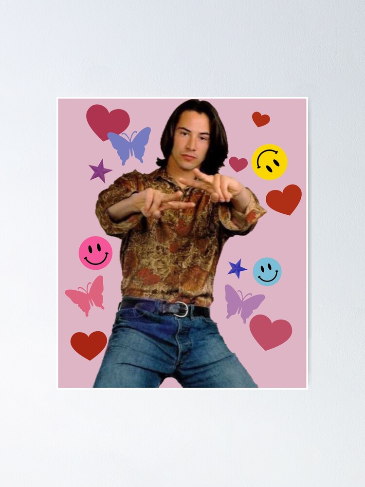 Thumbnail 1 von 3, Poster, Junge Keanu Reeves designt und verkauft von srirachabebe.