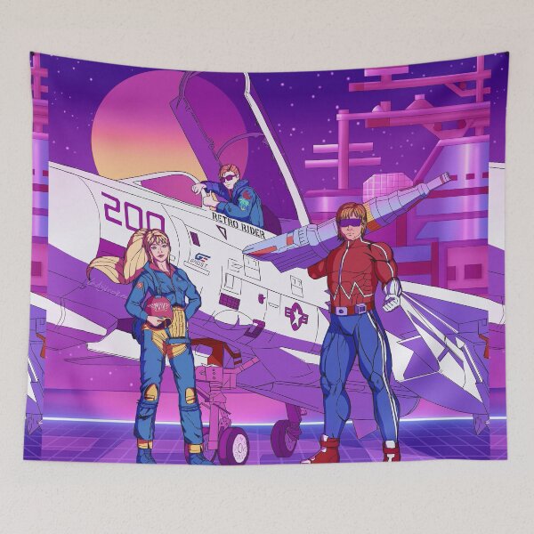 Item preview, Night New Retro Raider Flight designed and sold by ladykraken.