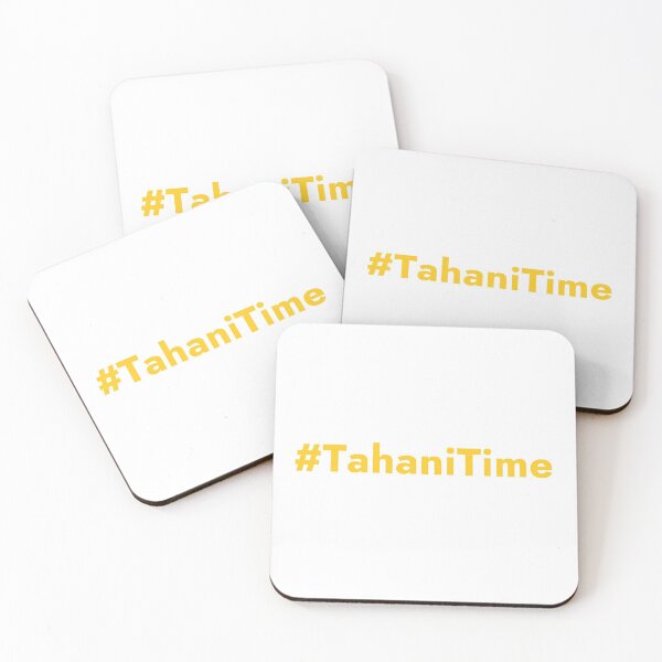 Item preview, Hashtag Tahani Time #TahaniTime (yellow)- The Good Place designed and sold by TheGoodPlaceOOC.