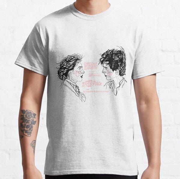 jo et laurie // script de petites femmes T-shirt classique