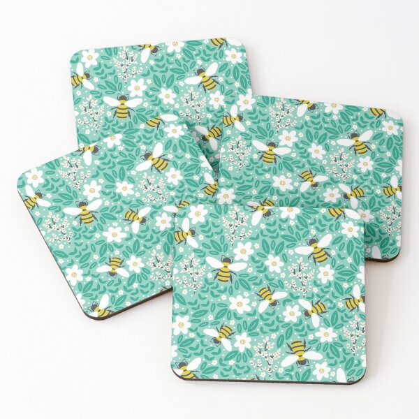 Item preview, Blooms & Bees designed and sold by Allison Romero Design.