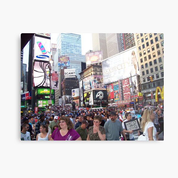 Times Square Metal Print