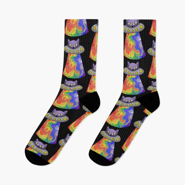 Item preview, Pride Cat space ship! designed and sold by Rae Boda.
