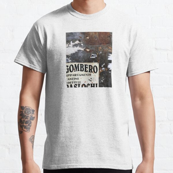 Rome Decollage / City Wall Composition Classic T-Shirt