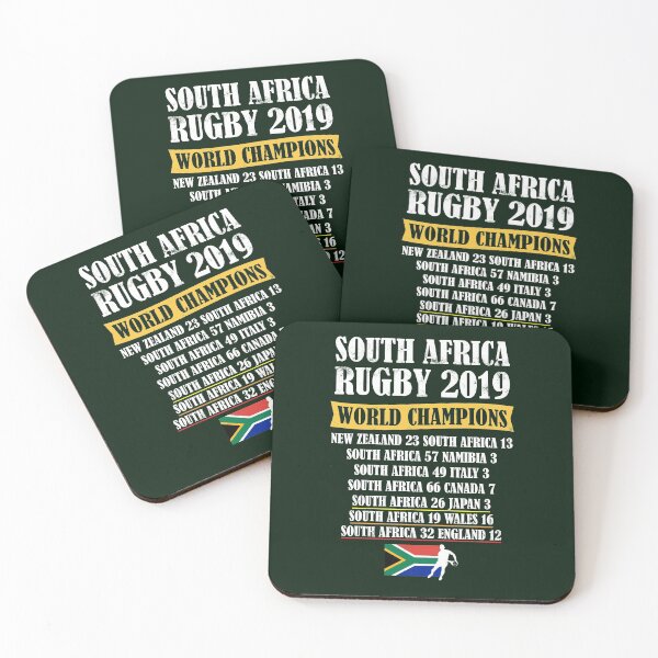 Item preview, South Africa Rugby World Champions 2019 Results designed and sold by d247.