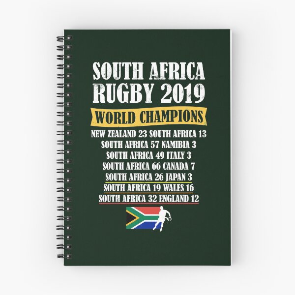 Item preview, South Africa Rugby World Champions 2019 Results designed and sold by d247.