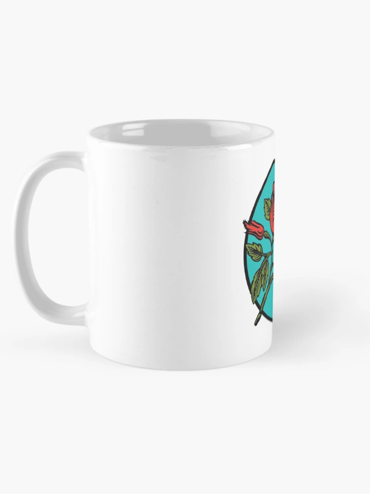 Thumbnail 5 of 6, Coffee Mug, RED ROSE designed and sold by HUGH ARMSTRONG III.