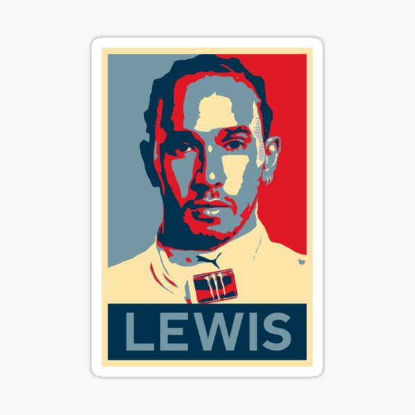 Lewis Hamilton Stickers | Redbubble