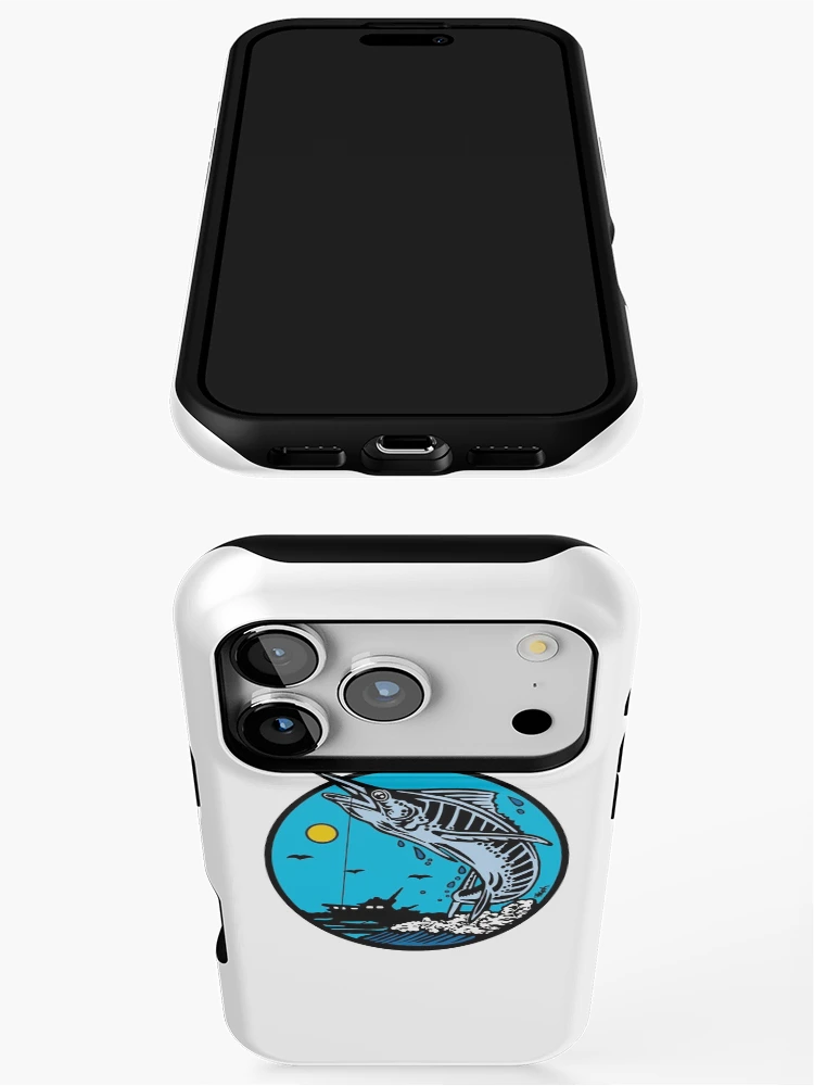 Thumbnail 3 of 4, iPhone Case, SWORDFISH designed and sold by HUGH ARMSTRONG III.
