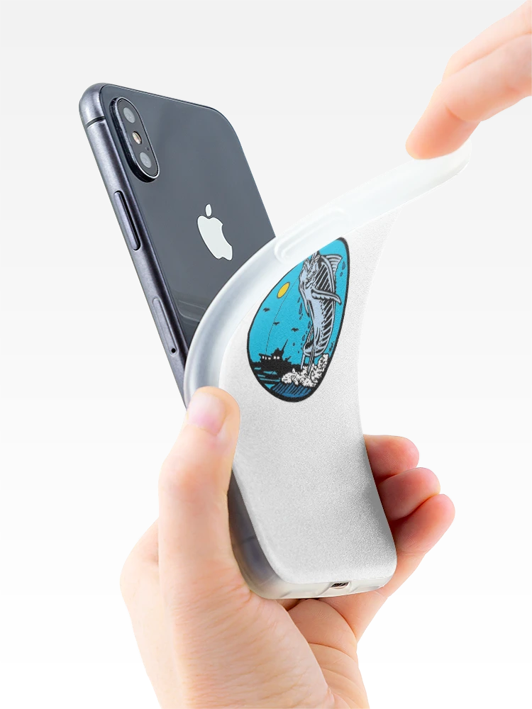 Thumbnail 4 of 5, iPhone Case, SWORDFISH designed and sold by HUGH ARMSTRONG III.