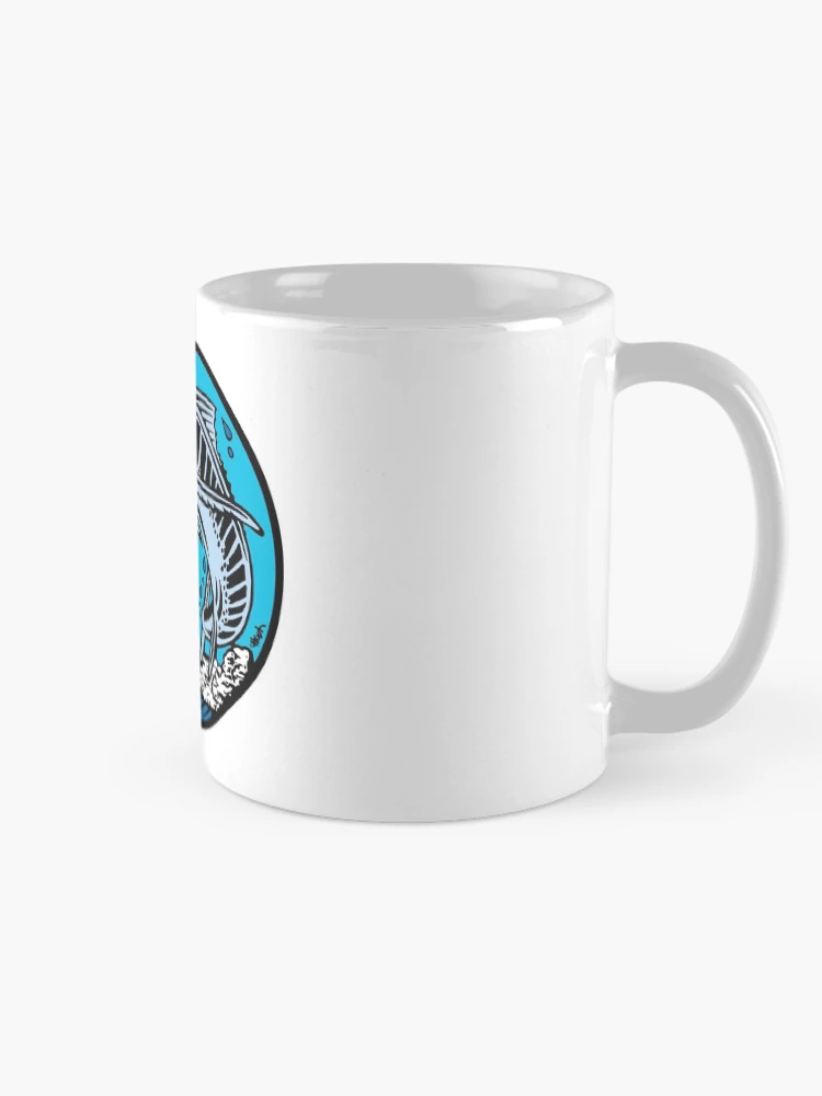 Thumbnail 3 of 6, Coffee Mug, SWORDFISH designed and sold by HUGH ARMSTRONG III.
