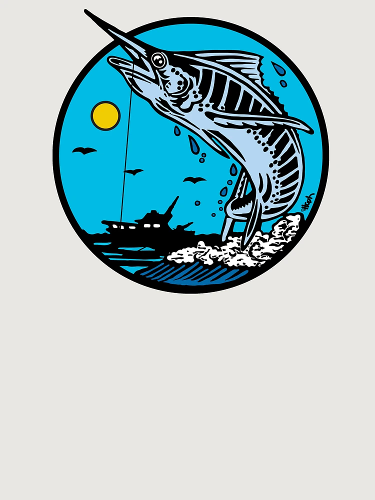 Thumbnail 6 of 6, Premium Oversized Sweatshirt, SWORDFISH designed and sold by HUGH ARMSTRONG III.