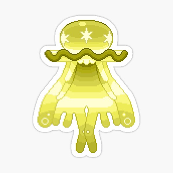 Pixel Shiny Nihilego Sticker for Sale by Zimzagoon