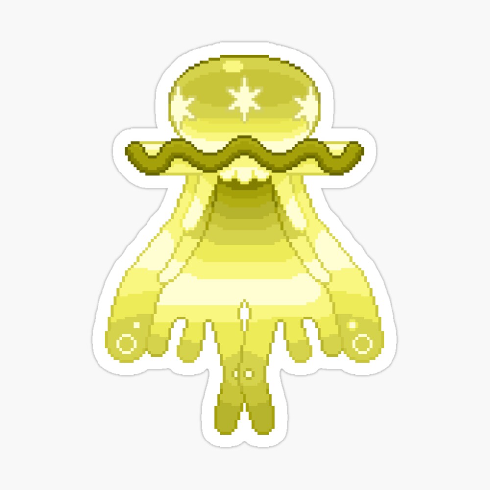 Pixel Shiny Nihilego Sticker for Sale by Zimzagoon