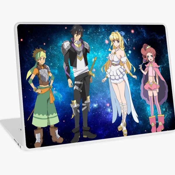 Overpowered Laptop Skins Redbubble - mha funnys bnha funny christmas cosplays in roblox wattpad