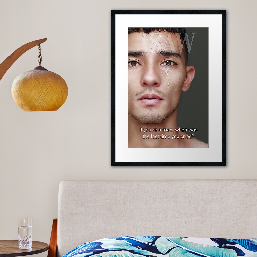 When Was The Last Time You Cried Framed Art Print