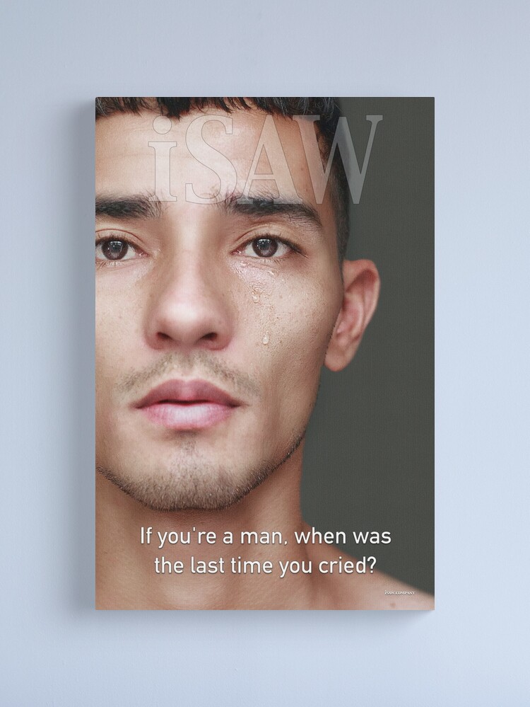 Alternate view of When Was The Last Time You Cried Canvas Print