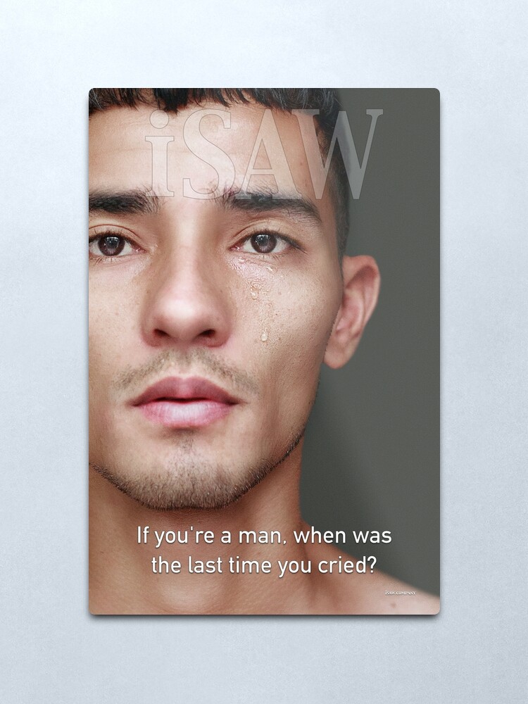 Alternate view of When Was The Last Time You Cried Metal Print