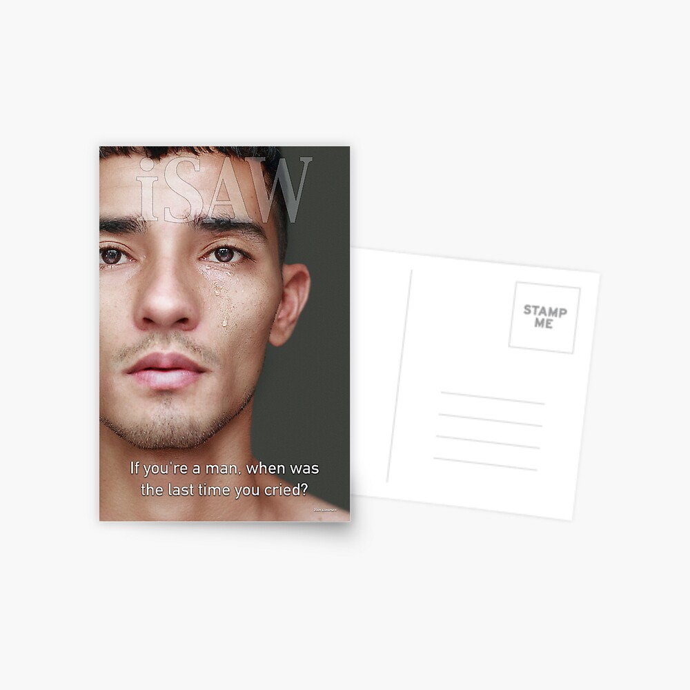 When Was The Last Time You Cried Postcard
