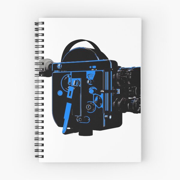 Item preview, Vintage Motion Picture Camera in Blue designed and sold by stevespencetv.
