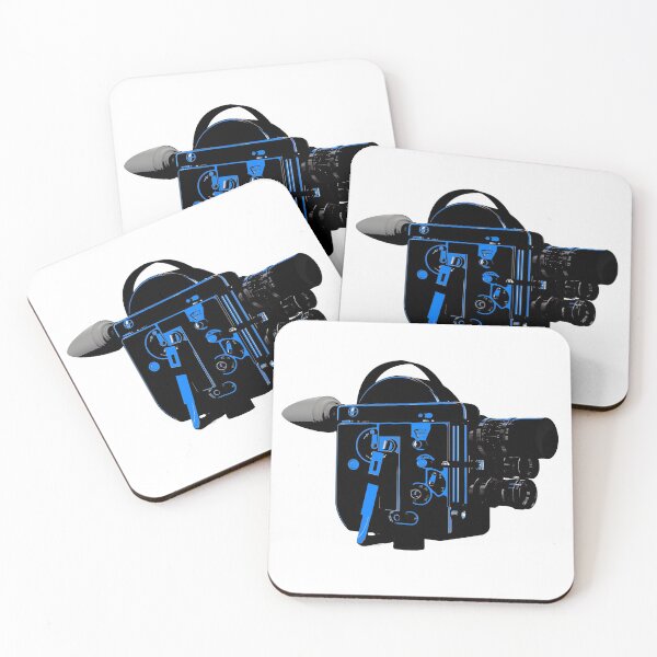 Item preview, Vintage Motion Picture Camera in Blue designed and sold by stevespencetv.