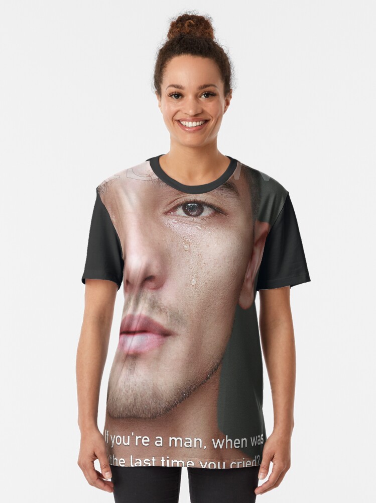 Alternate view of When Was The Last Time You Cried Graphic T-Shirt