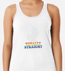 Totally Straight Racerback Tank Top