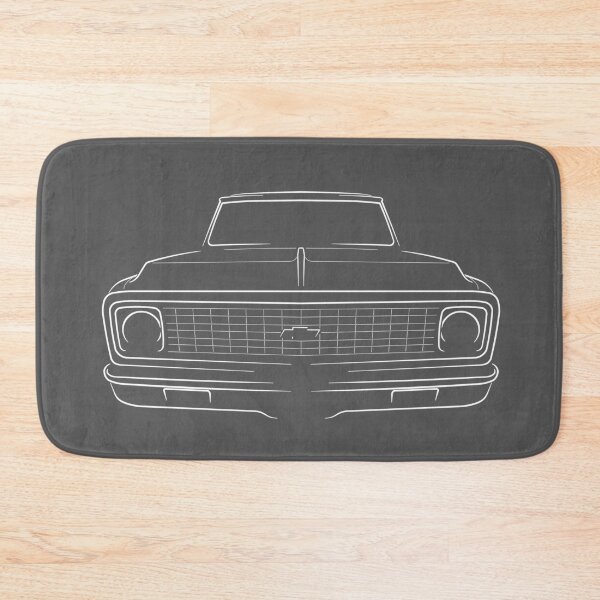 Item preview, C-10 Pickup - front stencil, white designed and sold by mal-photography.