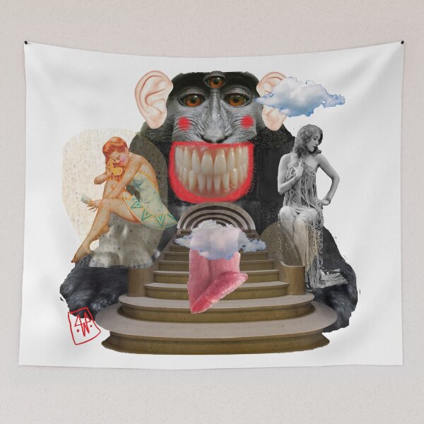 Item preview, Wise monkey designed and sold by AWAarts.