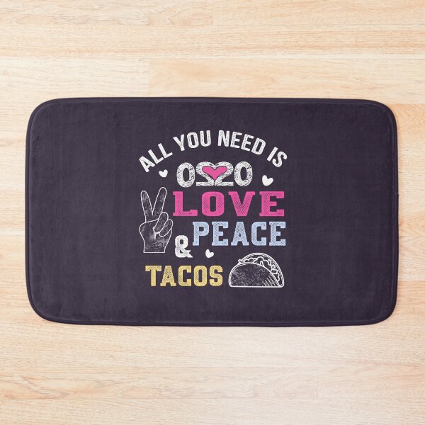 Item preview, All you need is love, peace, and tacos designed and sold by TheaDesign.