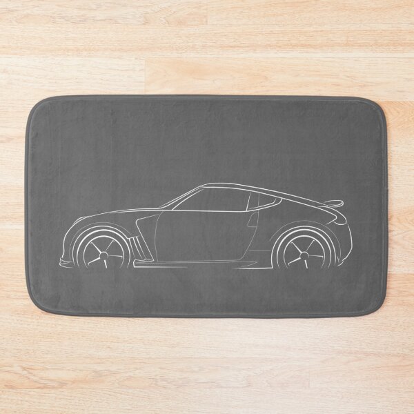 Item preview, Nissan 370Z - profile stencil, white designed and sold by mal-photography.
