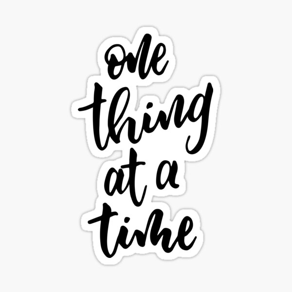 Item preview, one thing at a time designed and sold by constancelim.
