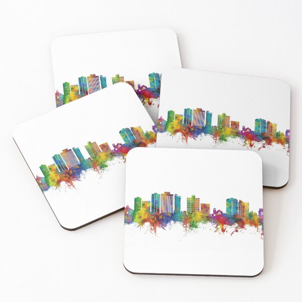 Item preview, San Mateo California Skyline designed and sold by ArtPrints.