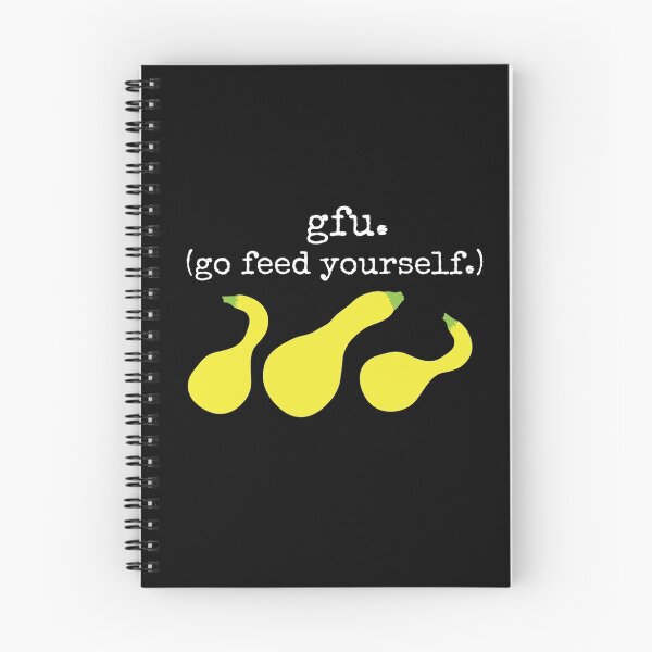 Item preview, gfu./ go feed yourself. (squash) <white text> designed and sold by JoyVick.