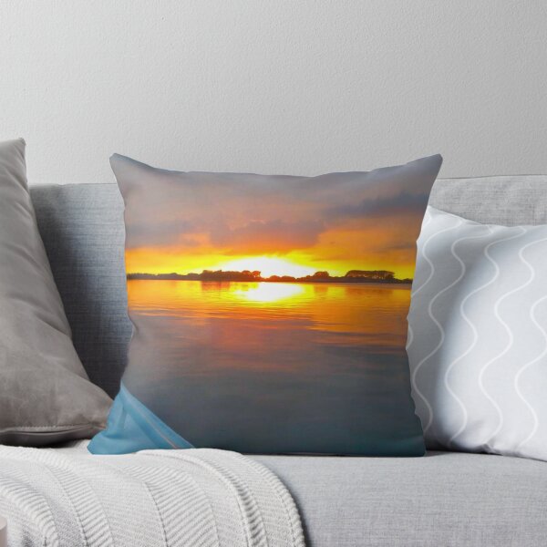 Item preview, Sailing Motionless Water At Sunset designed and sold by hajarsdeco.
