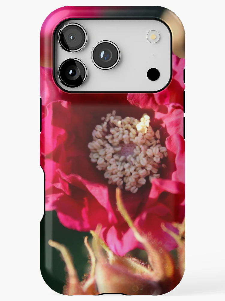 Thumbnail 1 of 4, iPhone Case, Flowering Raspberry designed and sold by Kathleen Daley.