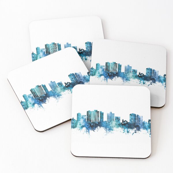 Item preview, San Mateo California Skyline designed and sold by ArtPrints.