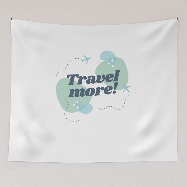 Item preview, Travel More designed and sold by TheGiftHub.