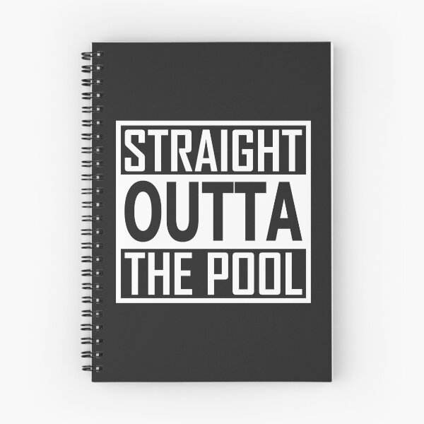 Item preview, Straight Outta the Pool swim team gift for men women kids designed and sold by hadleydesigns.
