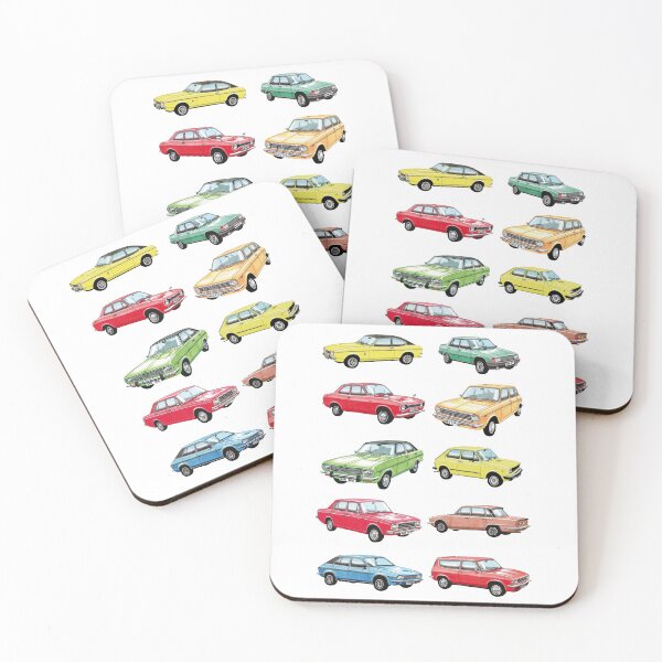 Artikelvorschau, Retro Auto Illustrationen (10 Auto Design) entworfen und verkauft von Retroblast.
