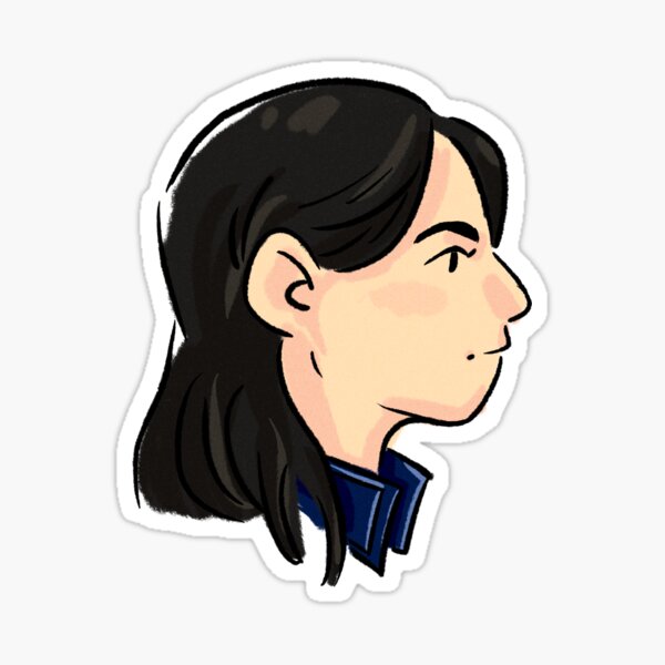 Vista previa del artículo con la obra «Ashley Williams», diseñado y vendido por BirdyVadu.
